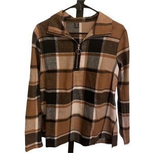 SHEIN • Flannel Sweater